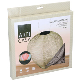 Φανάρι Κήπου Στρογγυλό IP44 Φ30cm Σε 4 Χρώματα ARTI CASA