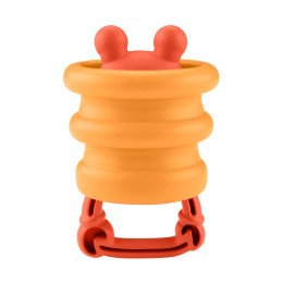 Fisher-Price: Squishseas Silicone - Crab Rattle (Jhb55)
