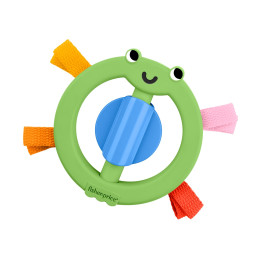 Fisher-Price: Baby Toys (0-6 Months) Rattles & Teething Toys - Fisher Price® Ribbit 'n Ribbons fro (Jkw55)