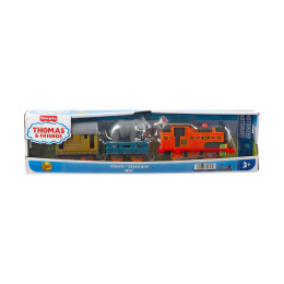 Fisher-Price Thomas & Friends: Motorized Trains - Classic nia With 2 Wagons Train (Jfv77)
