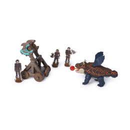 Spin Master how to Train Your Dragon: Trial of Flame - Blazing Battles Catapult Blast Cronckle Playset (20156293)
