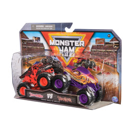 Spin Master Monster Jam: Thunderroarus vs Velociraptor - 2 Pack Vehicle (20150279)