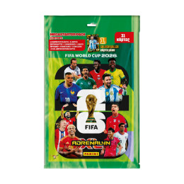 Panini World cup 2026: Adrenalyn Mega Starter Pack (1 Binder, 1 Οδηγό Συλλογής, 1 Game Board, 3 Φακελάκια με 8 Κάρτες Έκαστο, 3 Limited Edition Κάρτες, 2 xxl Limited Edition Κάρτες, 1 Golden Baller Κάρτα & 1 Coin Card)