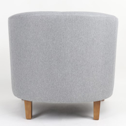 Πολυθρόνα ArteLibre FIORELLA Γκρι Ύφασμα 73x69x75cm