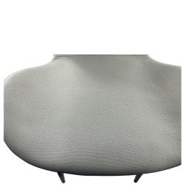 Καρέκλα Τραπεζαρίας ArteLibre RIOJA Sand/Μαύρο Ύφασμα/Μέταλλο 46x50x80cm