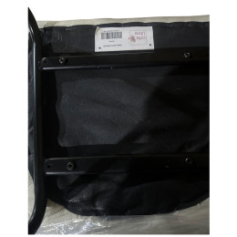 Καρέκλα Τραπεζαρίας ArteLibre JACARANDA Μπεζ/Μαύρο Ύφασμα/Μέταλλο 56x56x76cm