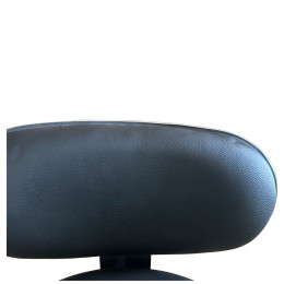 Καρέκλα Εργασίας ArteLibre FIRMEZA Μαύρο/Χρώμιο PU/Μέταλλο 47x47x67/78cm