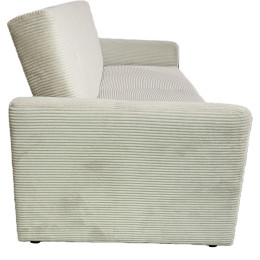 Καναπές Κρεβάτι ArteLibre VALMERO Μπεζ Ύφασμα/Ξύλο 216x85x85cm