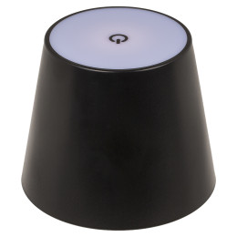 Επιτραπέζιο Φωτιστικό LED Φορητό Για Μπουκάλι Μαύρο Πλαστικό 11x10.5cm