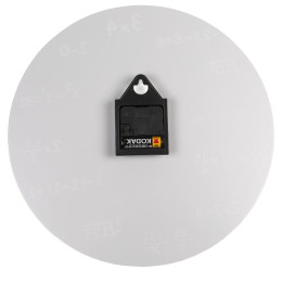 Ρολόι Τοίχου Με Μαθηματικές Εξισώσεις Μαύρο Φ35cm