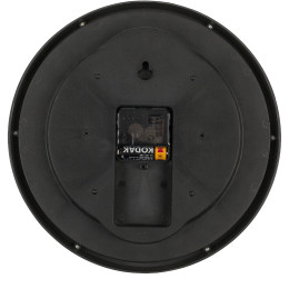 Ρολόι Τοίχου Διάστημα Φωσφοριζέ Μαύρο Πλαστικό Φ30cm