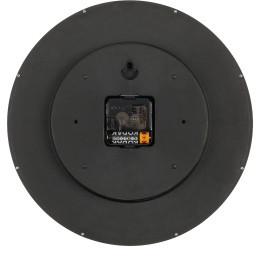 Ρολόι Τοίχου Skylines Λευκό/Μαύρο Πλαστικό Φ30cm