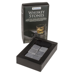 Πέτρες Ψύξης Για Ουίσκι Σε Βελούδινη Θήκη Σετ 6Τμχ
