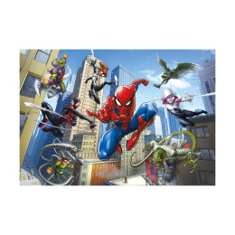 Clementoni Παιδικό Παζλ Super Color Marvel SpiderMan 104 τμχ