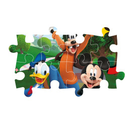Clementoni Παιδικό Παζλ Maxi Supercolor Disney Mickey Mouse Club House 104 τμχ