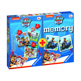Ravensburger Memory® + 3 Puzzle: paw Patrol (20823)