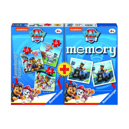 Ravensburger Memory® + 3 Puzzle: paw Patrol (20823)