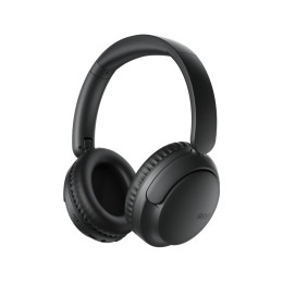 Qcy h2s Lite Headphones Black - Type-c & Bluetooth Clear Call enc Ios/android 60hours 10m 40mm
