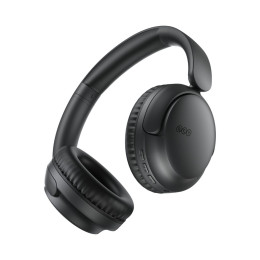 Qcy h2s Lite Headphones Black - Type-c & Bluetooth Clear Call enc Ios/android 60hours 10m 40mm