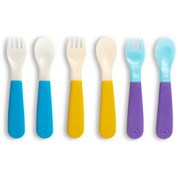 Munchkin Color Change Forks & Spoons Σετ Μαχαιροπίρουνα 6Τμχ 12m+ 12536