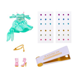 Mga Rainbow High: be Dazzling - Fashion Doll Celine Turquoise (Teal) (597827)