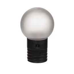 Μαγνήτης Με Στρογγυλή Λάμπα LED Με Θερμό Φως Πλαστικό 4.5cm Μπαταρίας