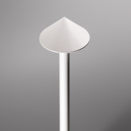 Επιτραπέζιο Φωτιστικό ArteLibre LED Φορητό ANGELINA Λευκό Αλουμίνιο 10.5x10.5x30cm