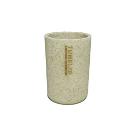 Ποτηροθήκη Μπεζ Polyresin/Ξύλο