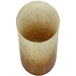 Κηροπήγιο ArteLibre Πορτοκαλί Γυαλί 15x15x16cm