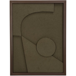 Διακοσμητικό Τοίχου ArteLibre Πράσινο Χαρτί 30x3x40cm