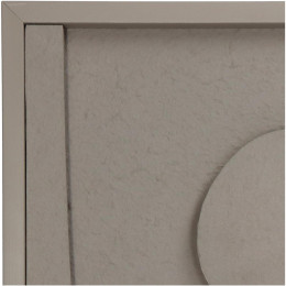 Διακοσμητικό Τοίχου ArteLibre Μπεζ Χαρτί 40x3x50cm