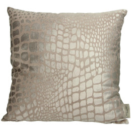 Μαξιλάρι ArteLibre Λεοπάρδαλη Ιβουάρ Βελούδο 45x45cm