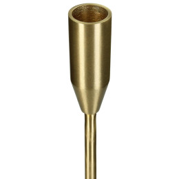 Κηροπήγιο ArteLibre Χρυσό Αλουμίνιο 11.5x11.5x43cm