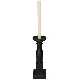 Κηροπήγιο ArteLibre Μαύρο Polyresin 10.2x10.2x32.5cm