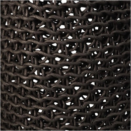 Καπέλο Φωτιστικού ArteLibre Μαύρο Χαρτί 20x20x50cm