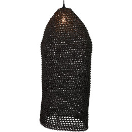 Καπέλο Φωτιστικού ArteLibre Μαύρο Χαρτί 35x35x80cm