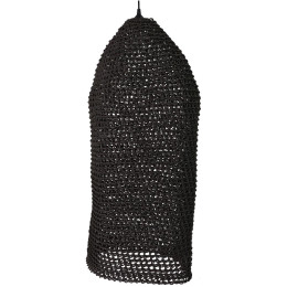 Καπέλο Φωτιστικού ArteLibre Μαύρο Χαρτί 35x35x80cm