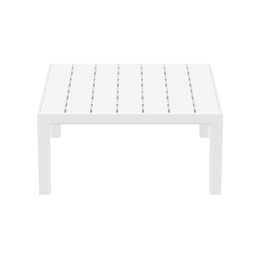 PORTOFINO LOUNGE ΤΡΑΠΕΖΙ WHITE 70X70X33εκ. ΠΟΛ/ΝΙΟΥ