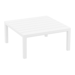 PORTOFINO LOUNGE ΤΡΑΠΕΖΙ WHITE 70X70X33εκ. ΠΟΛ/ΝΙΟΥ