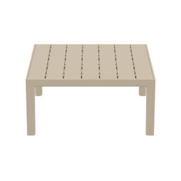 PORTOFINO LOUNGE ΤΡΑΠΕΖΙ TAUPE 70X70X33εκ. ΠΟΛ/ΝΙΟΥ