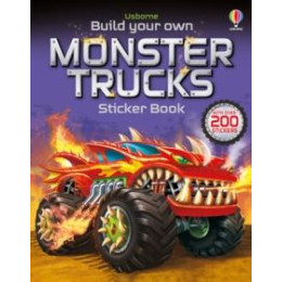 Build Your own Monster Trucks Sticker Book