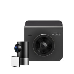 70mai A400-1 Dash cam Grey w. Screen set w. Rearview cam Rc09 - 1440p, 145fov, 500mah car Camera