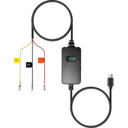 70mai Up06 Adustable Hardwire kit for all usb-c 70mai Dash Cams (Varius v to Protect car Battery)