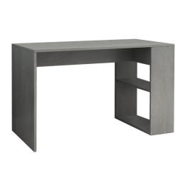 Γραφείο Εργασίας Mikro Megapap Χρώμα Γκρι Σκυροδέματος 120x60x75εκ.