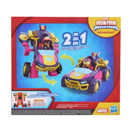 Hasbro Disney jr. Marvel: Iron man and his Awesome Friends - Ironheart 2 in1 Mech Suit & Vehicle (G1476) *