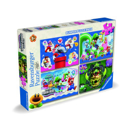 Ravensburger Puzzle: Super Mario (4x100 Pcs) (12004321)