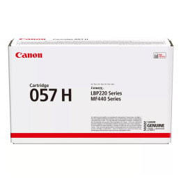 Toner Laser Canon Crtr crg 057h Black High Capacity - 10k pgs