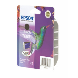 Ink Epson T0801 C13t08014020 Black Crtr - 300pgs