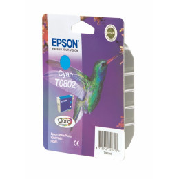 Ink Epson T0802 C13t08024020 Cyan Crtr - 900pgs