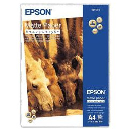 Heavyweight Paper Epson Matt a4 50shts 167g